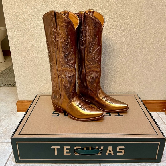Tecovas Loretta Boot in Copper sz 8.5 New!! - Picture 5 of 11